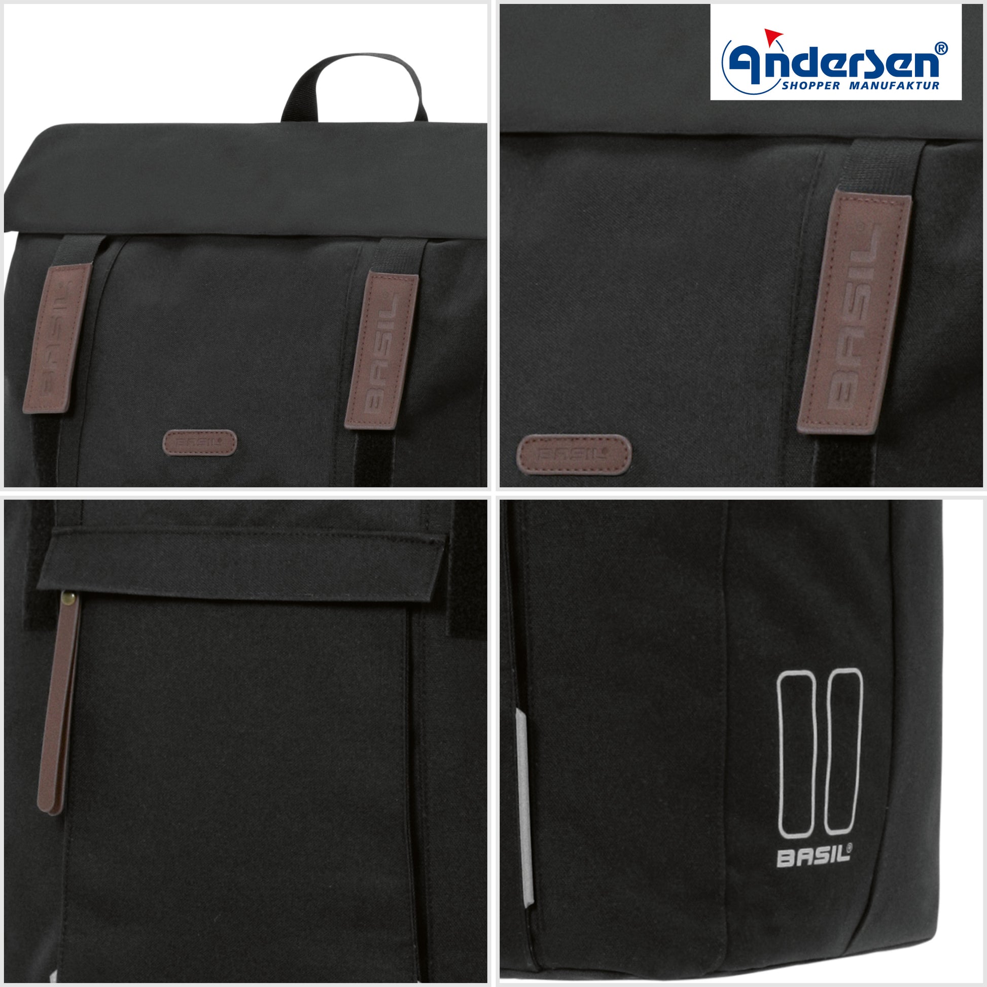Unus Shopper Basil City schwarz_7