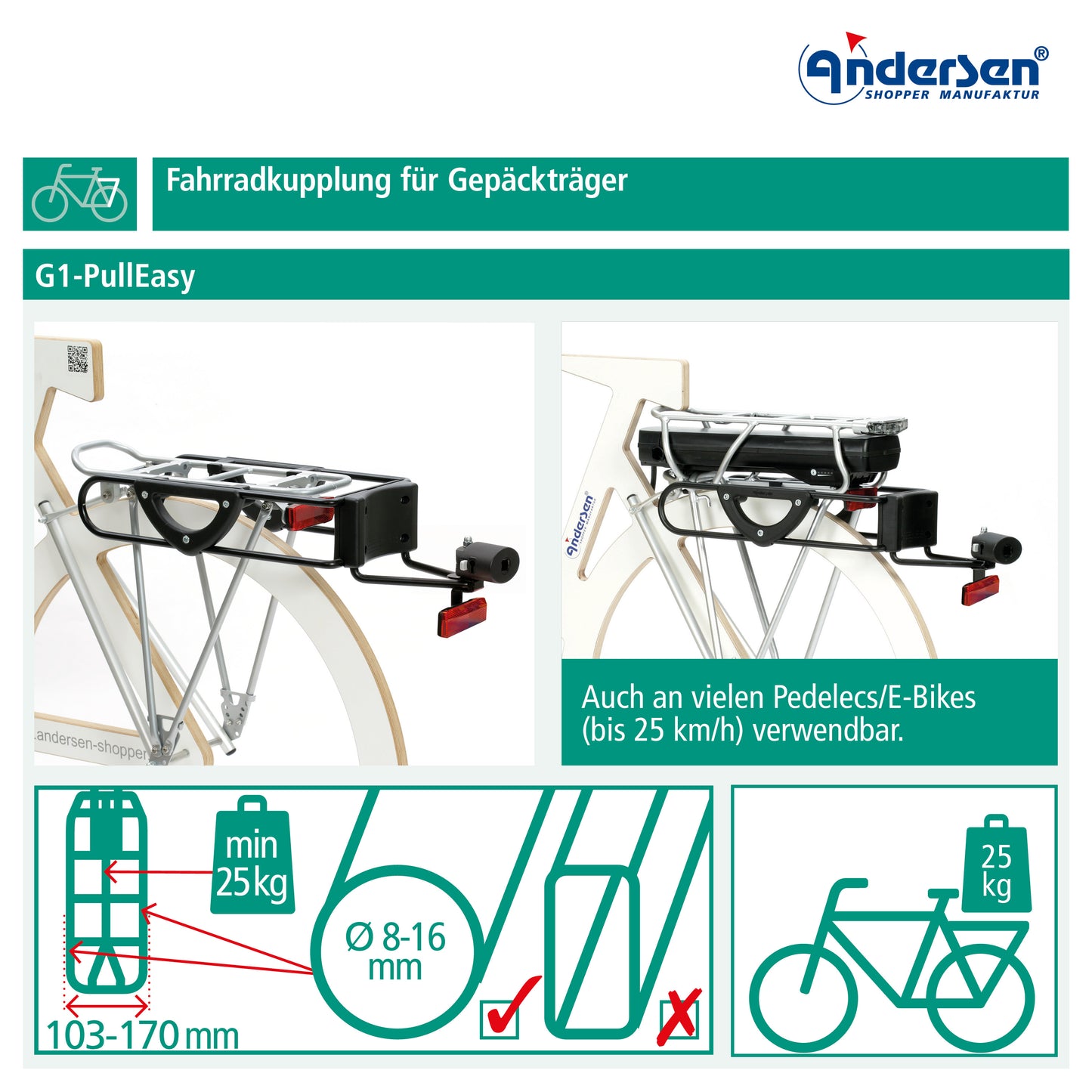 Set Kupplung G1-PullEasy m. Schloss u. SH-1_4