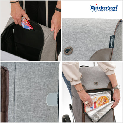 Treppensteiger Royal Shopper Holk grau_5
