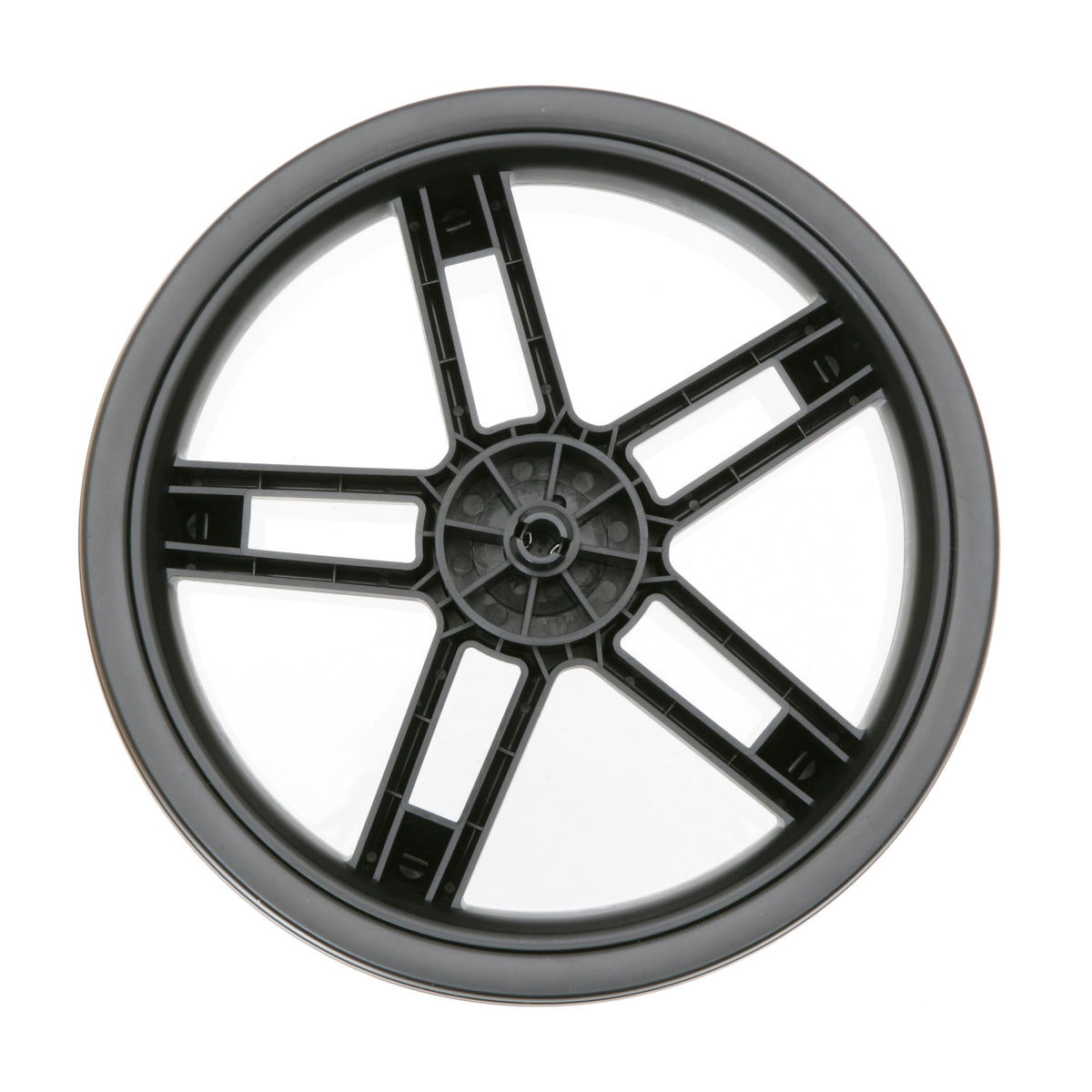 25cm, 10mm Doppelspeichen-Flüsterrad, schwarz_3
