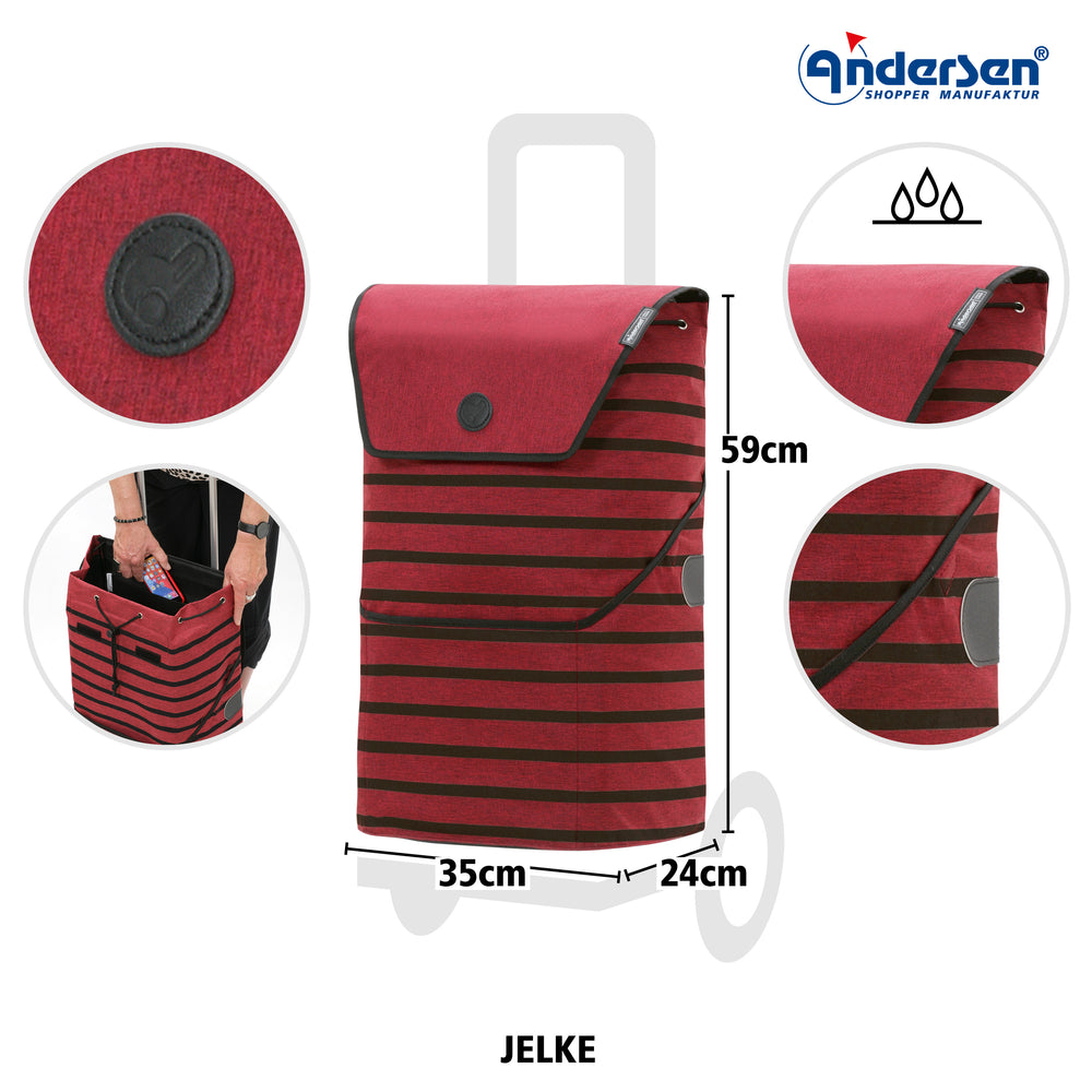 Tasche Jelke bordeaux_2