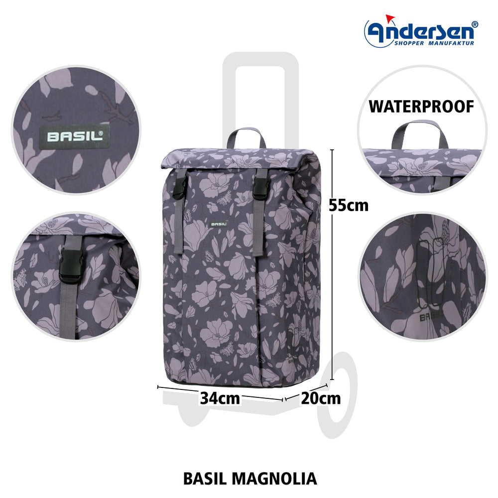 Tasche Basil Magnolia grau