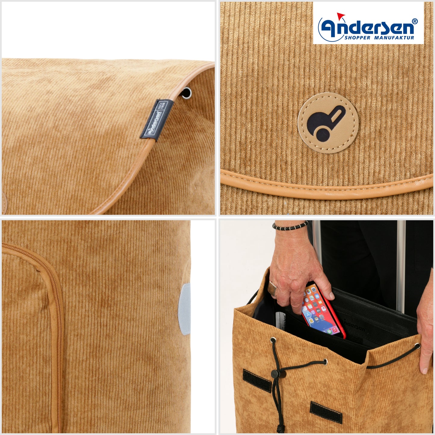 Unus Shopper Marta camel_7
