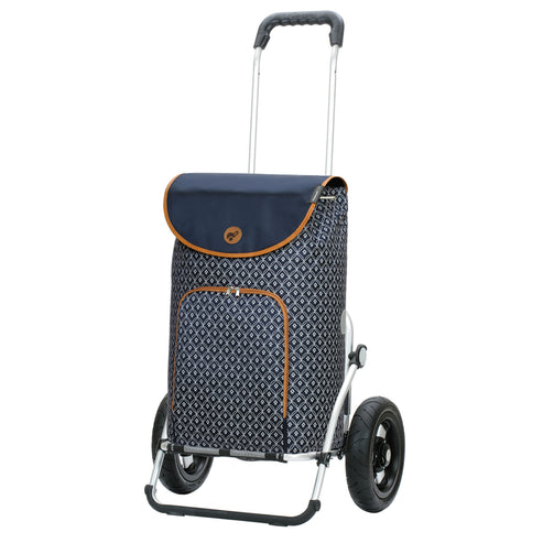 Schwere Einkäufe mit dem Royal Shopper transportieren
