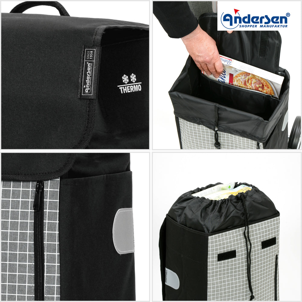 Tasche Hente grau