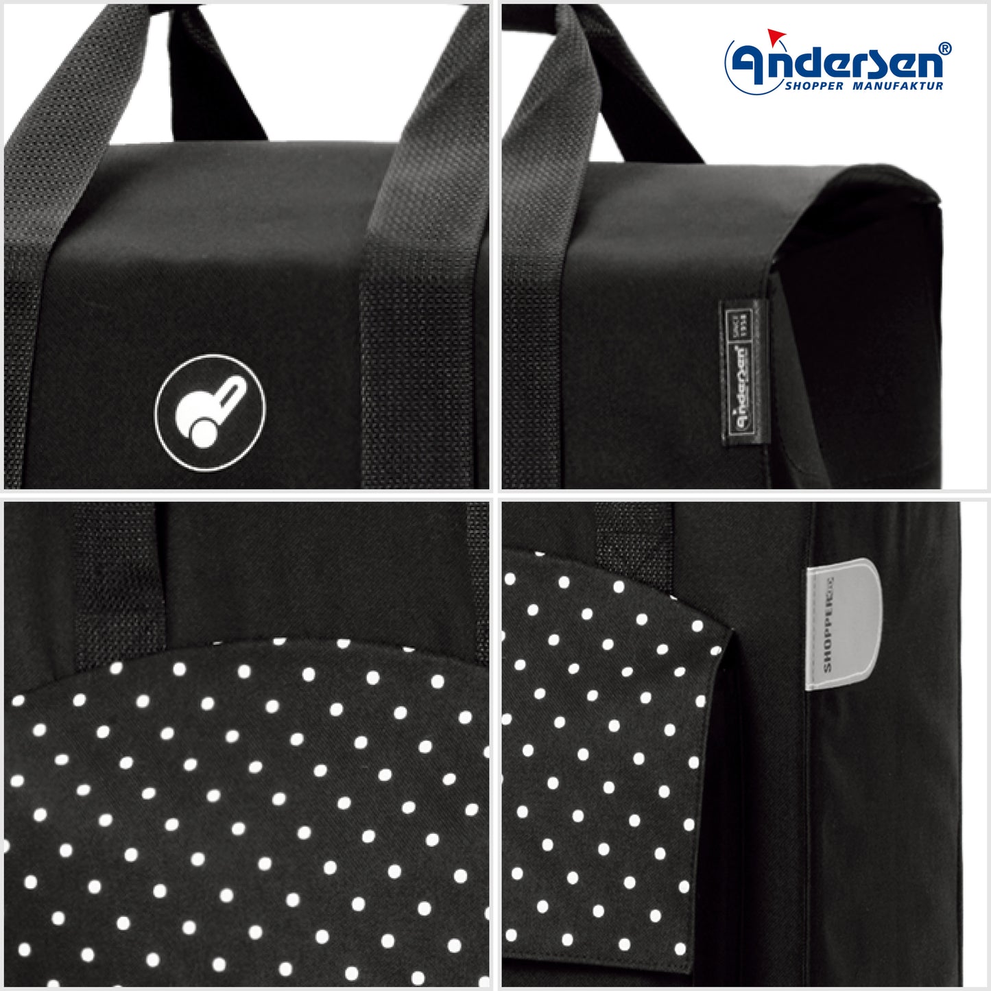 Treppensteiger Royal Shopper Polly schwarz_5