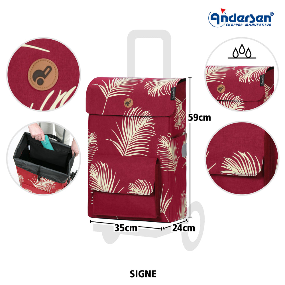 Tasche Signe rot
