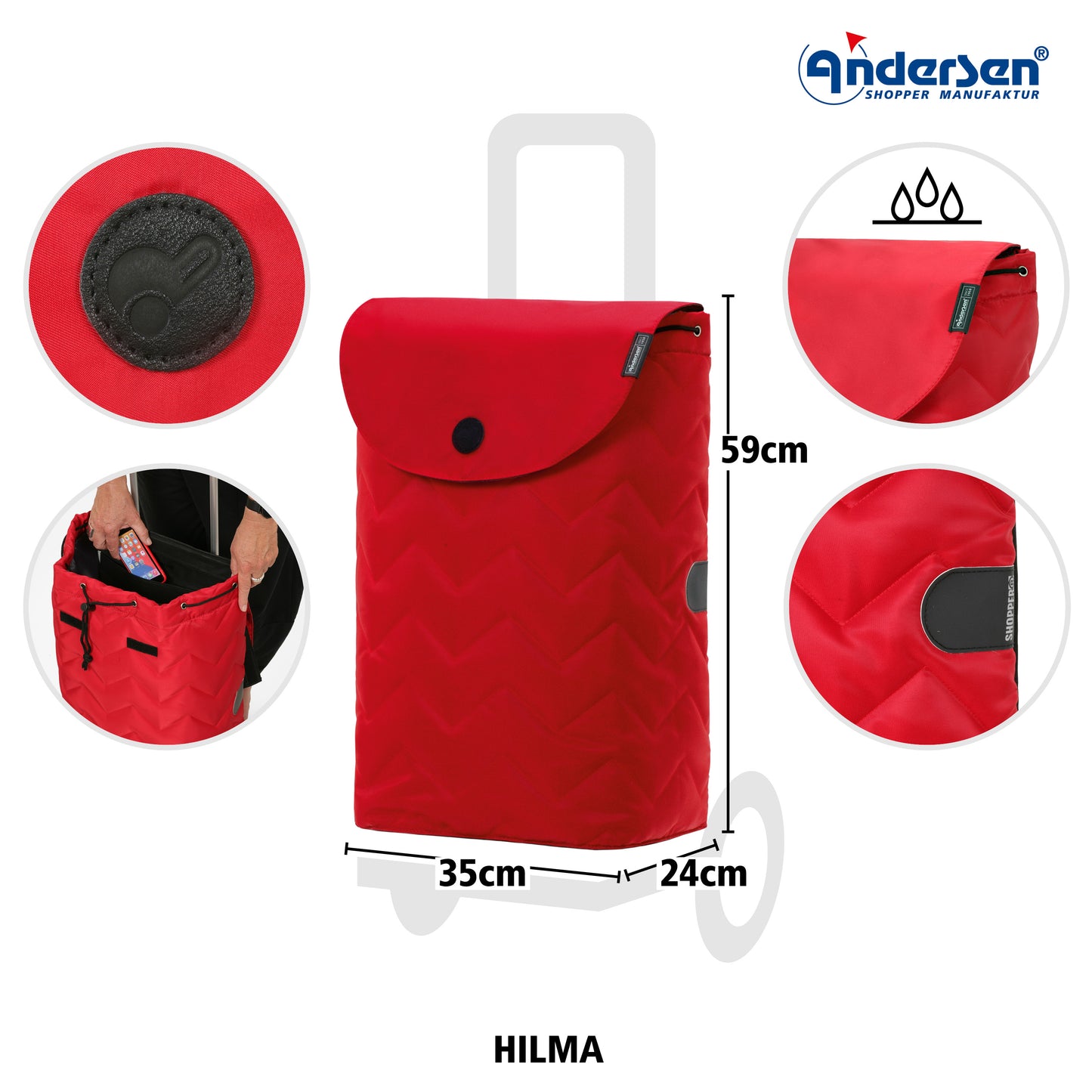 Unus Shopper Hilma rot_4