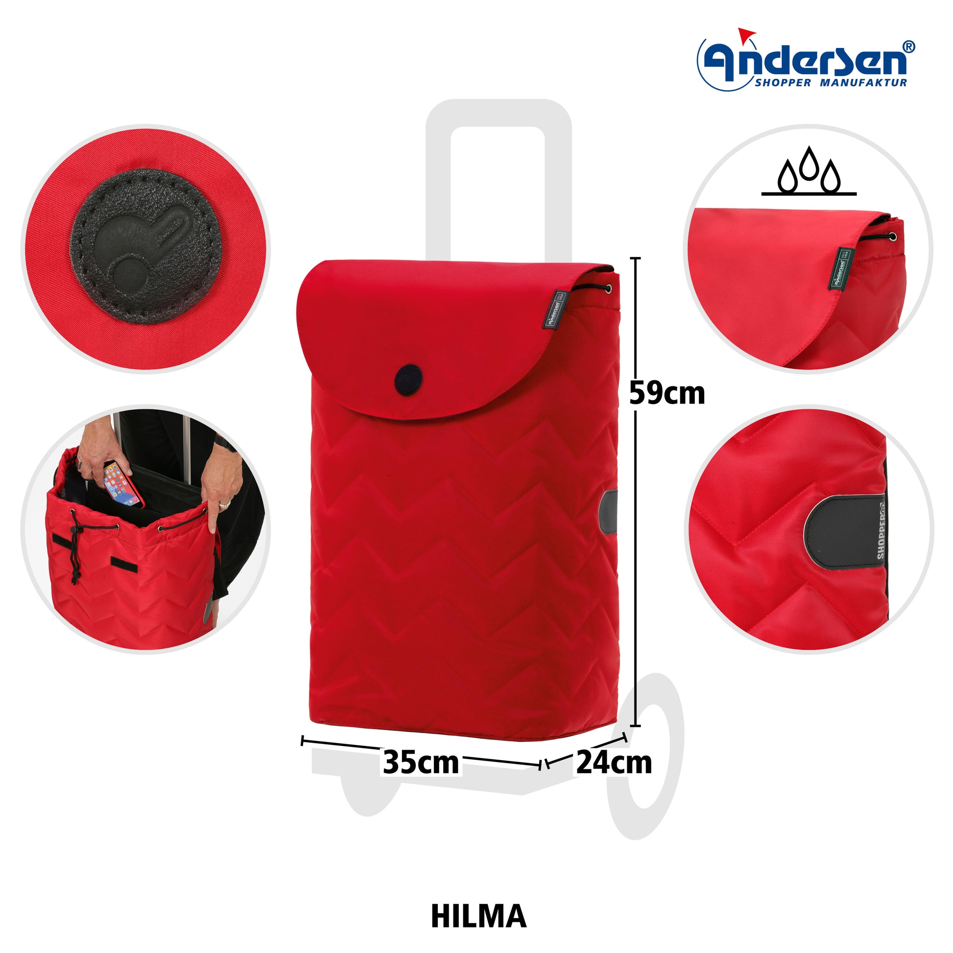 Unus Shopper Hilma rot_4