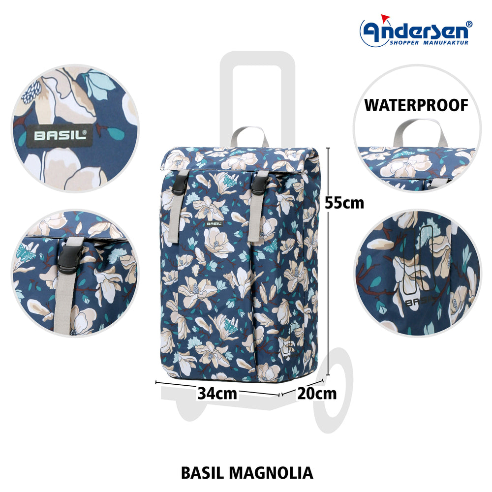 Tasche Basil Magnolia blau