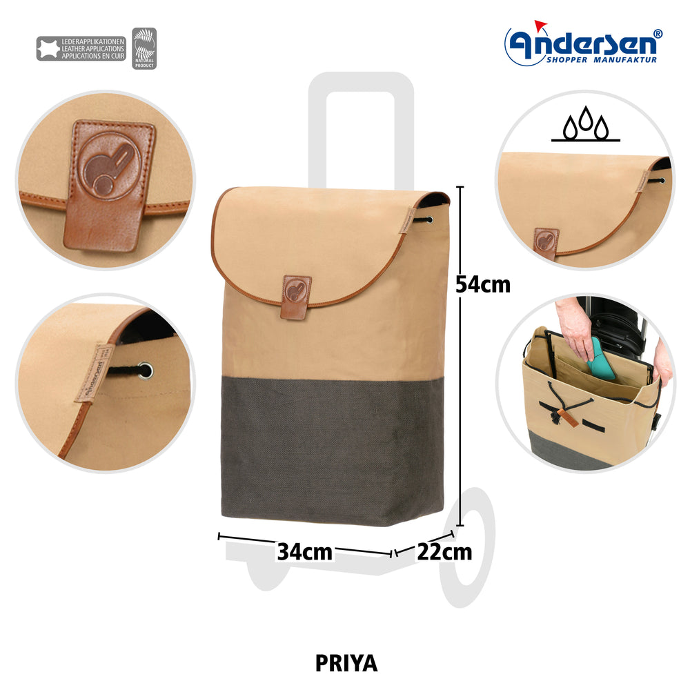 Tasche Priya beige