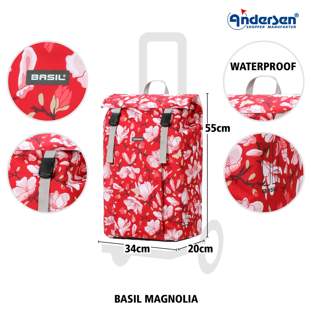 Tasche Basil Magnolia rot