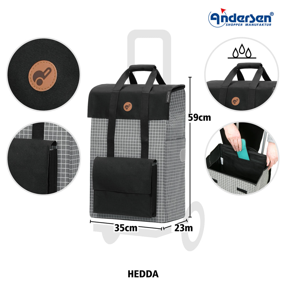 Tasche Hedda grau