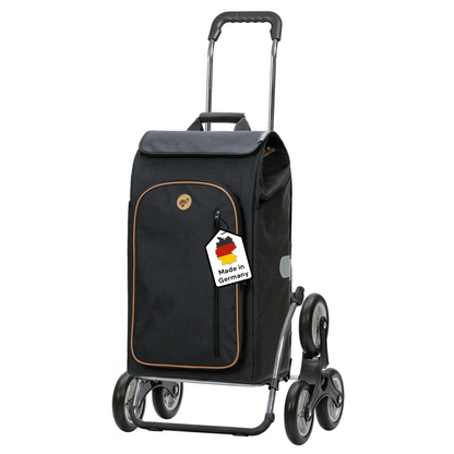 Treppensteiger Royal Shopper Steel - Tasche Folke schwarz