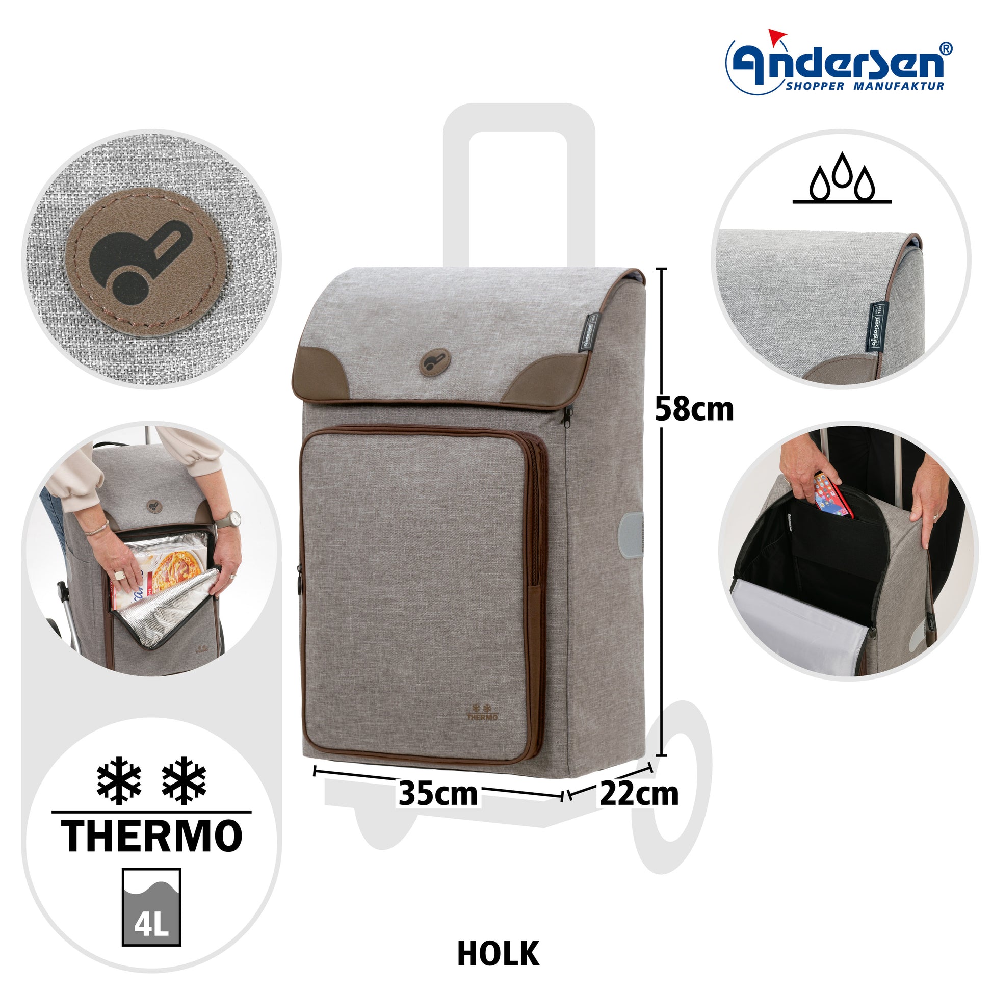 Royal Shopper Holk grau_3