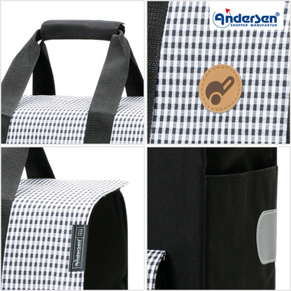 B-Ware Andersen Einkaufstrolley - Treppensteiger Royal Shopper Milla schwarz 54L_5