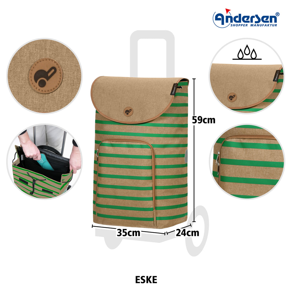 Tasche Eske grün