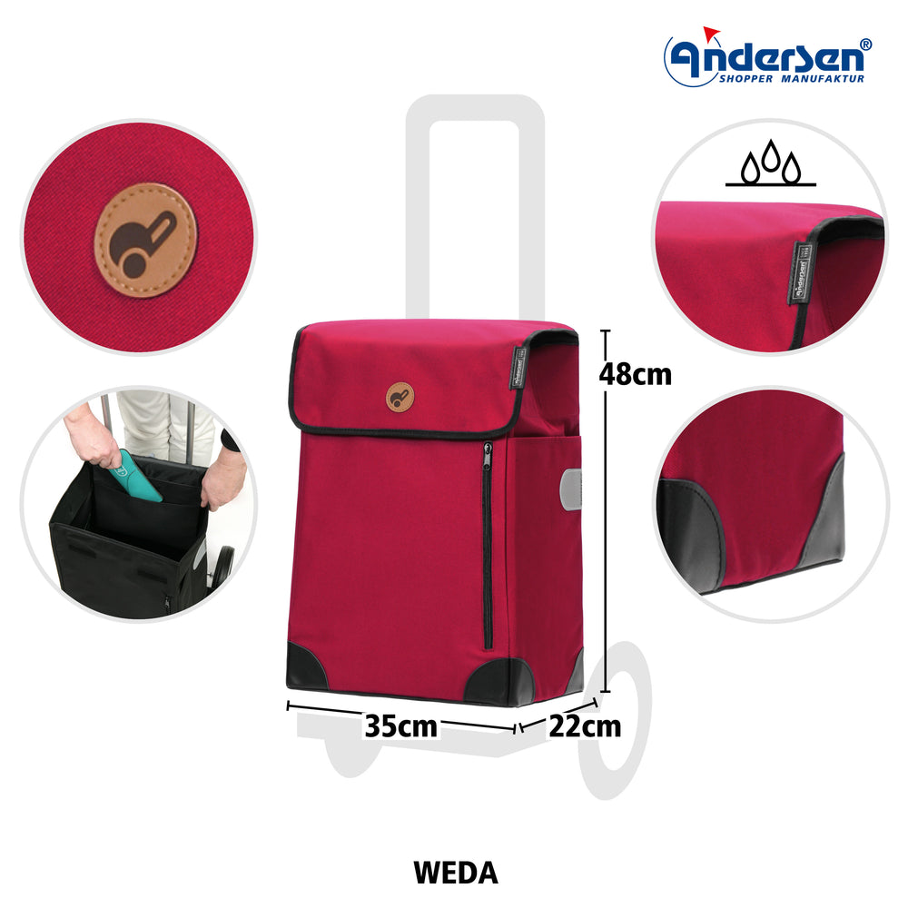 Tasche Weda rot