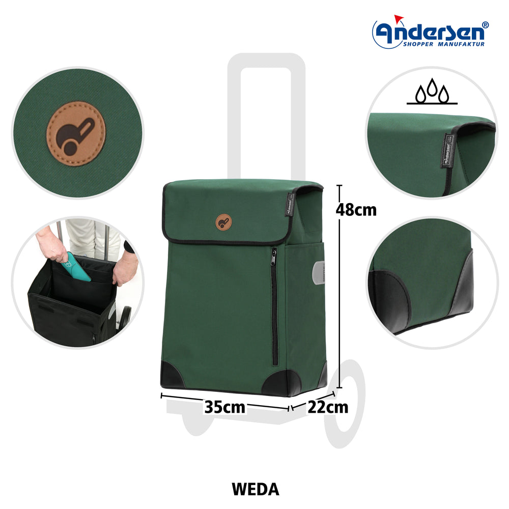 Tasche Weda grün