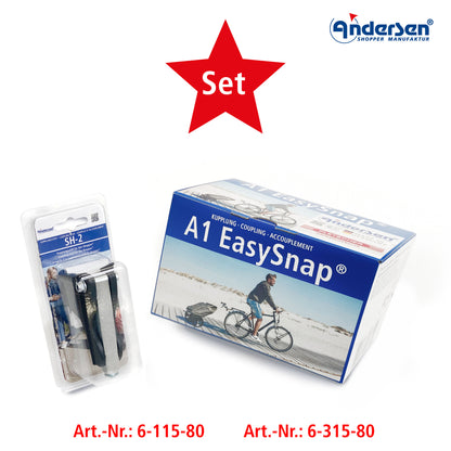 Set Kupplung A1 EasySnap m. Schloss u. SH-2_3