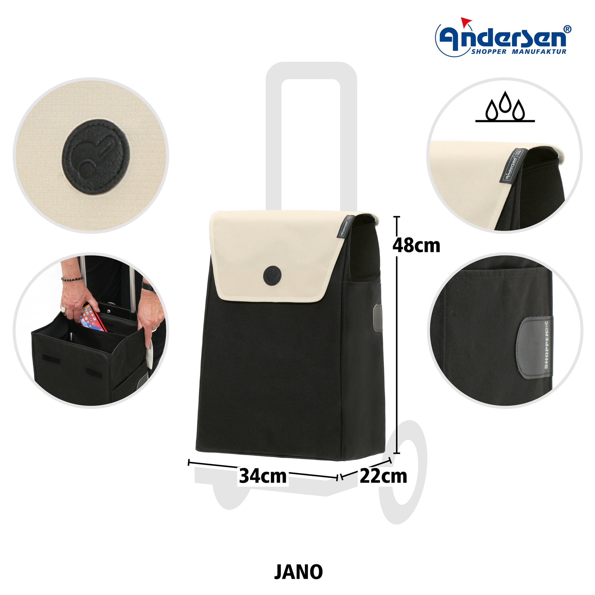 Tasche Jano creme_2