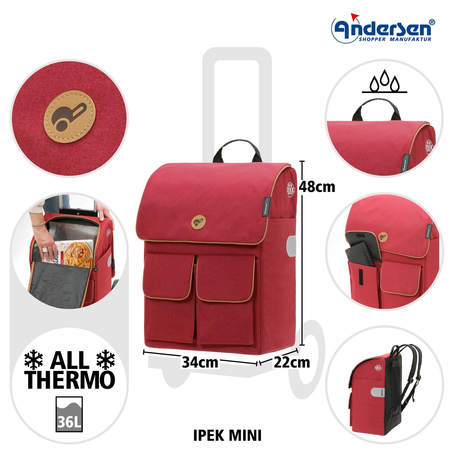 Scala Shopper Ipek Mini rot_4