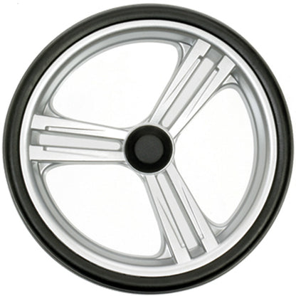 17cm, 8mm kugelgelag. Flüsterrad, silber_1